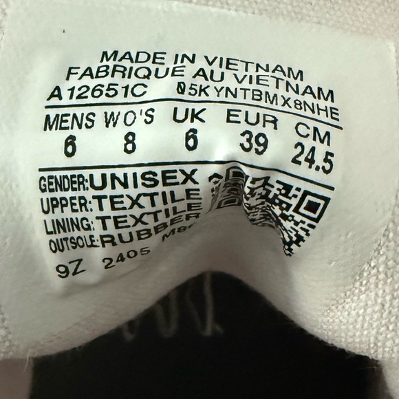 Converse High Top Sneakers Hot Pink Womens Size 8 - Picture 5 of 5